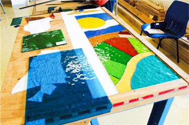 Image for: VITRAIL : TECHNIQUE TRADITIONNELLE DU VITRAIL